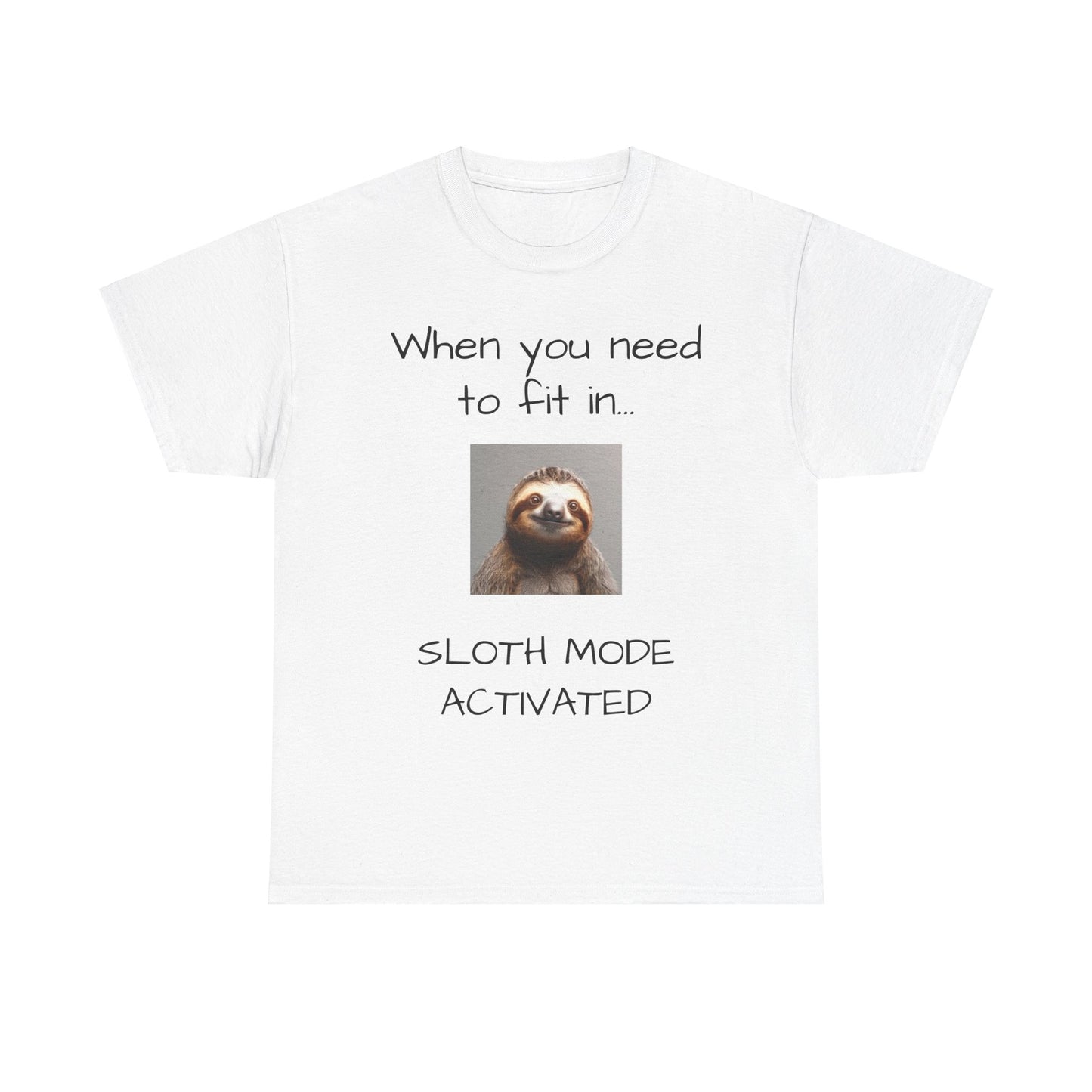 Sloth Mode Tee Shirt