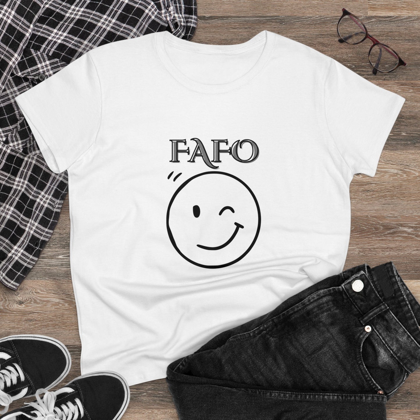 Women's Cut FAFO Tee Shirt