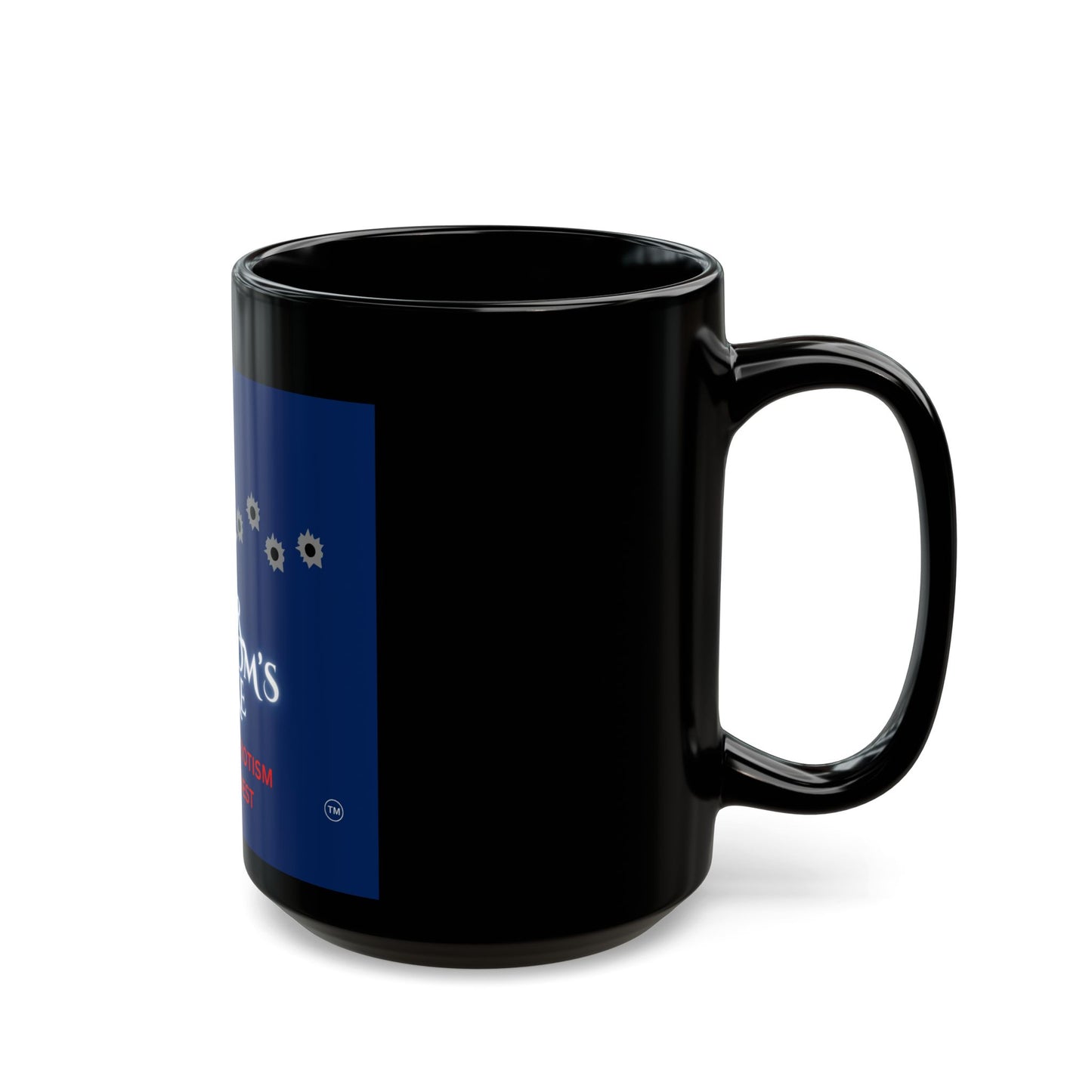 For Freedom's Sake Logo Black Mug (11oz, 15oz)