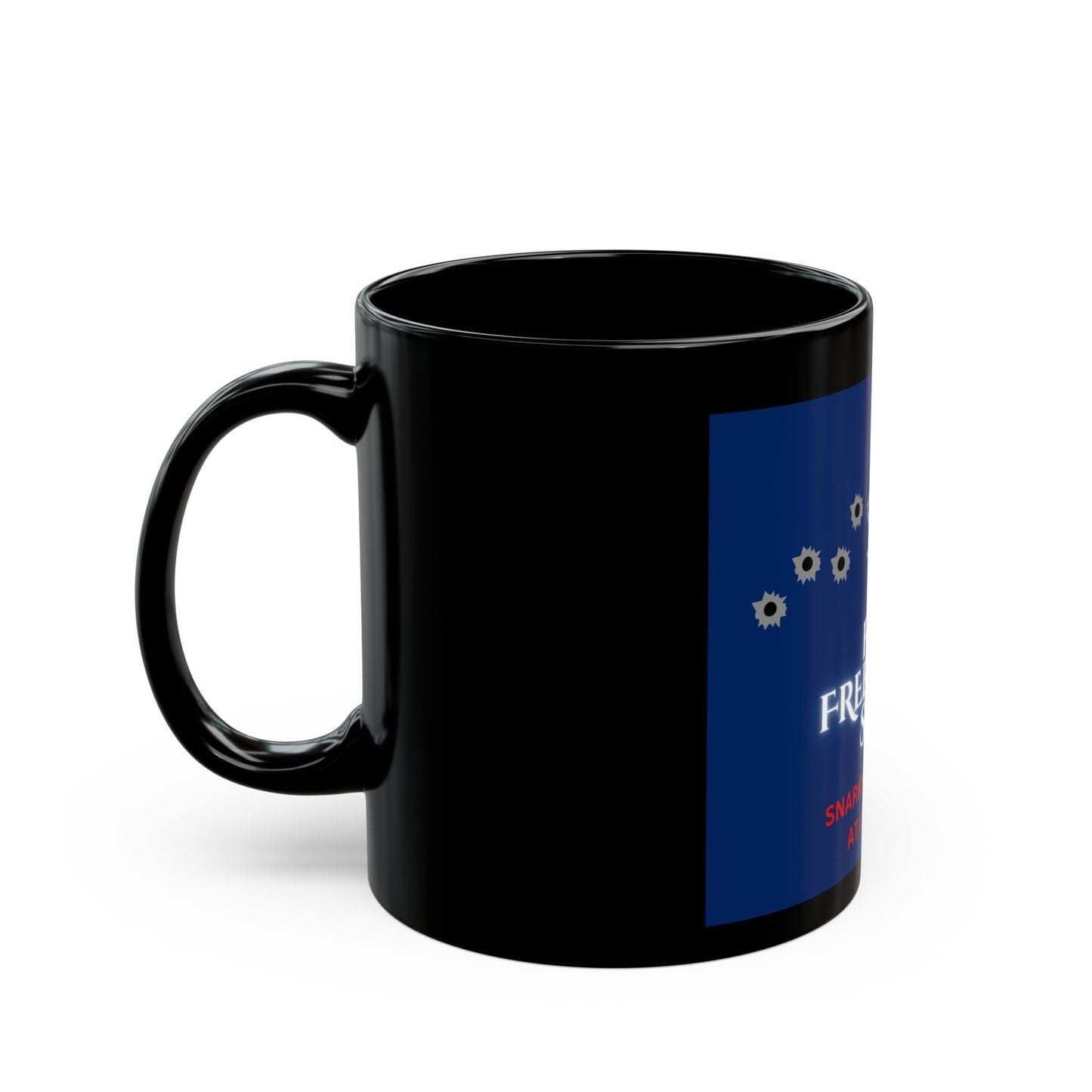 For Freedom's Sake Logo Black Mug (11oz, 15oz)