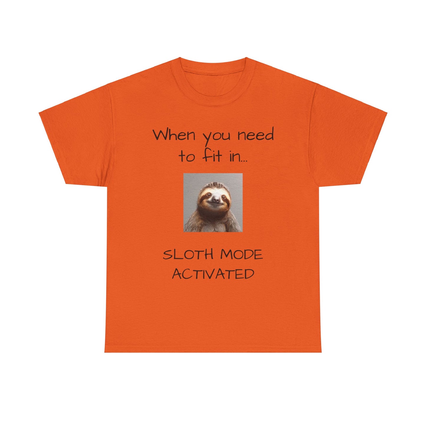 Sloth Mode Tee Shirt