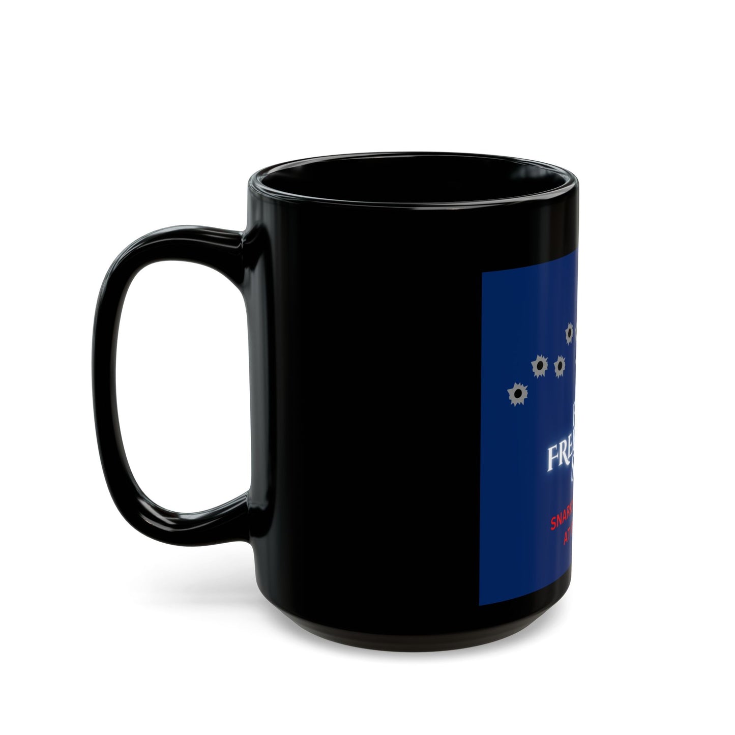 For Freedom's Sake Logo Black Mug (11oz, 15oz)