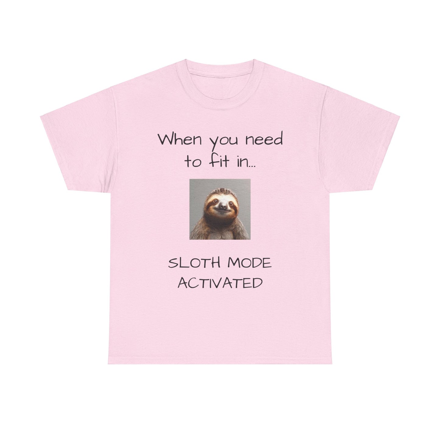 Sloth Mode Tee Shirt