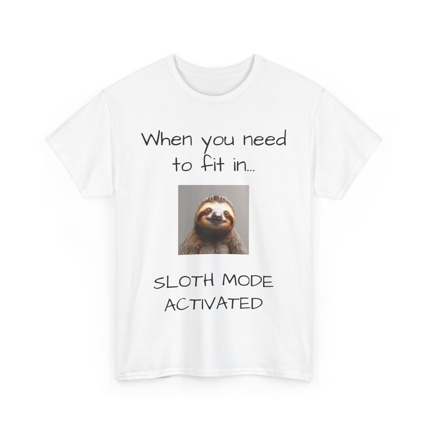 Sloth Mode Tee Shirt