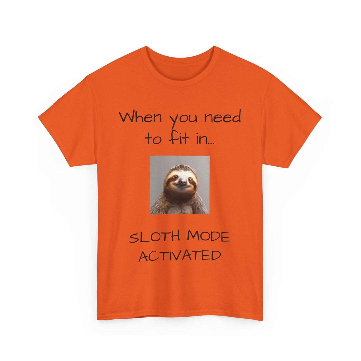 Sloth Mode Tee Shirt